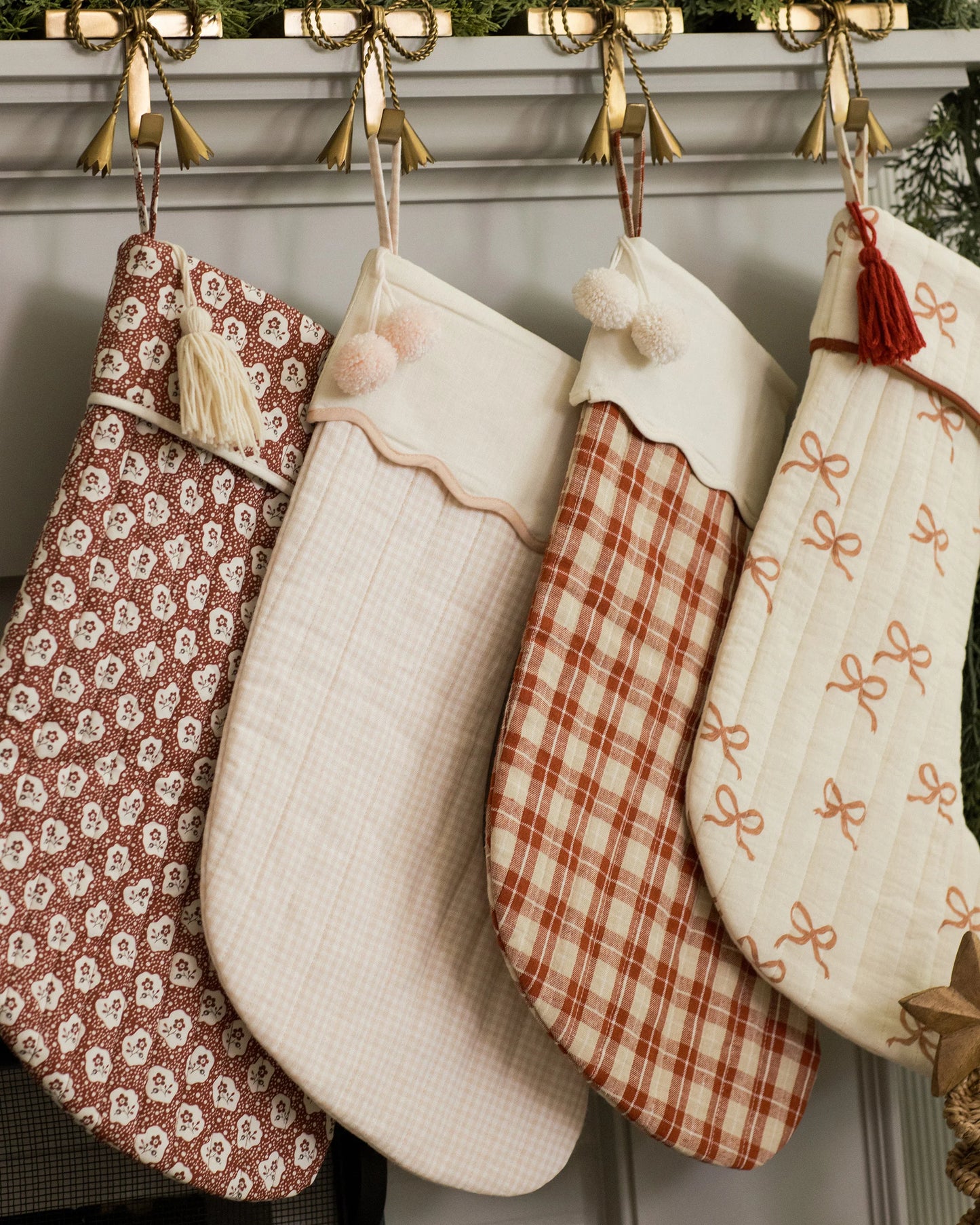 Christmas Stocking || Ruby Bows