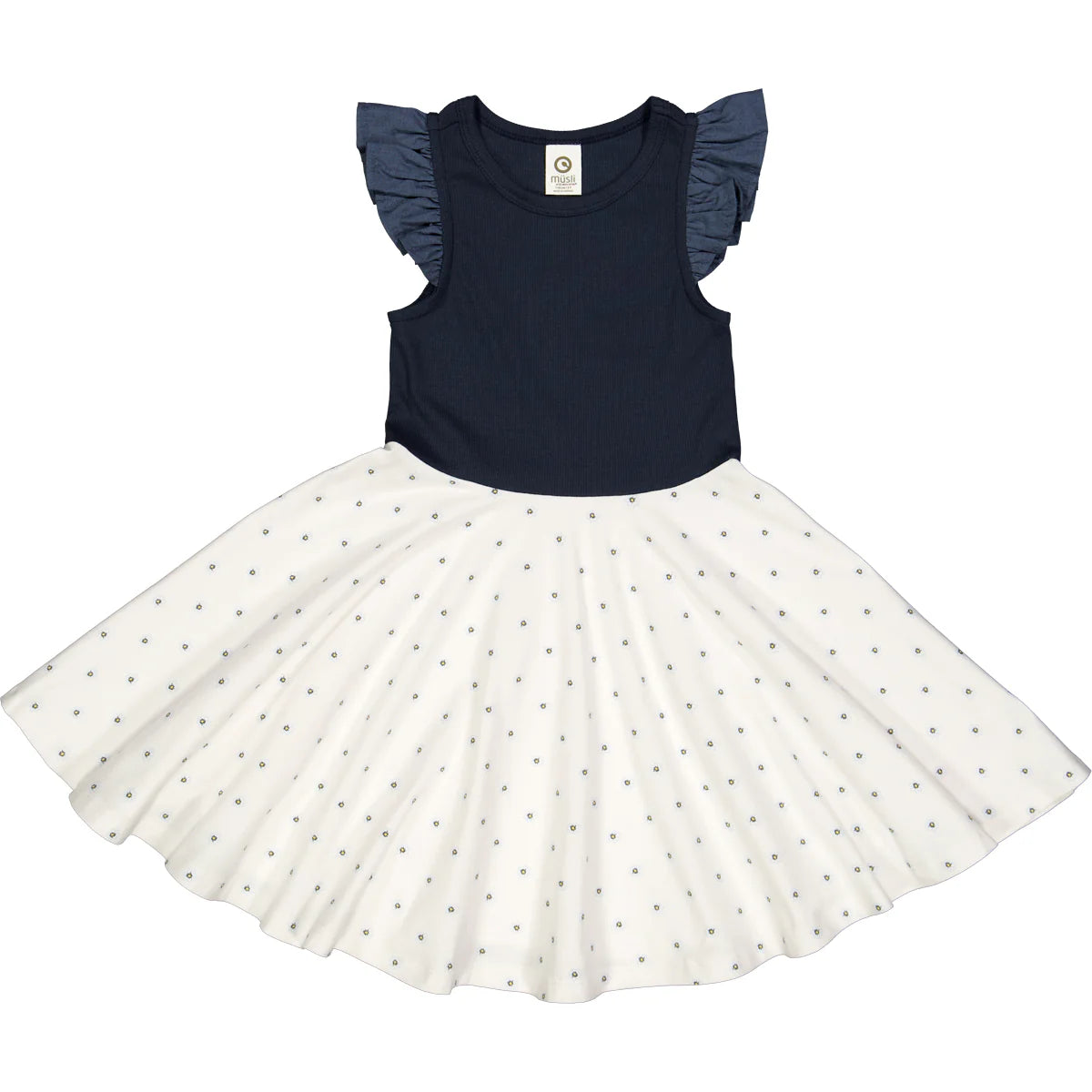 Daisy Printed Swing Dress