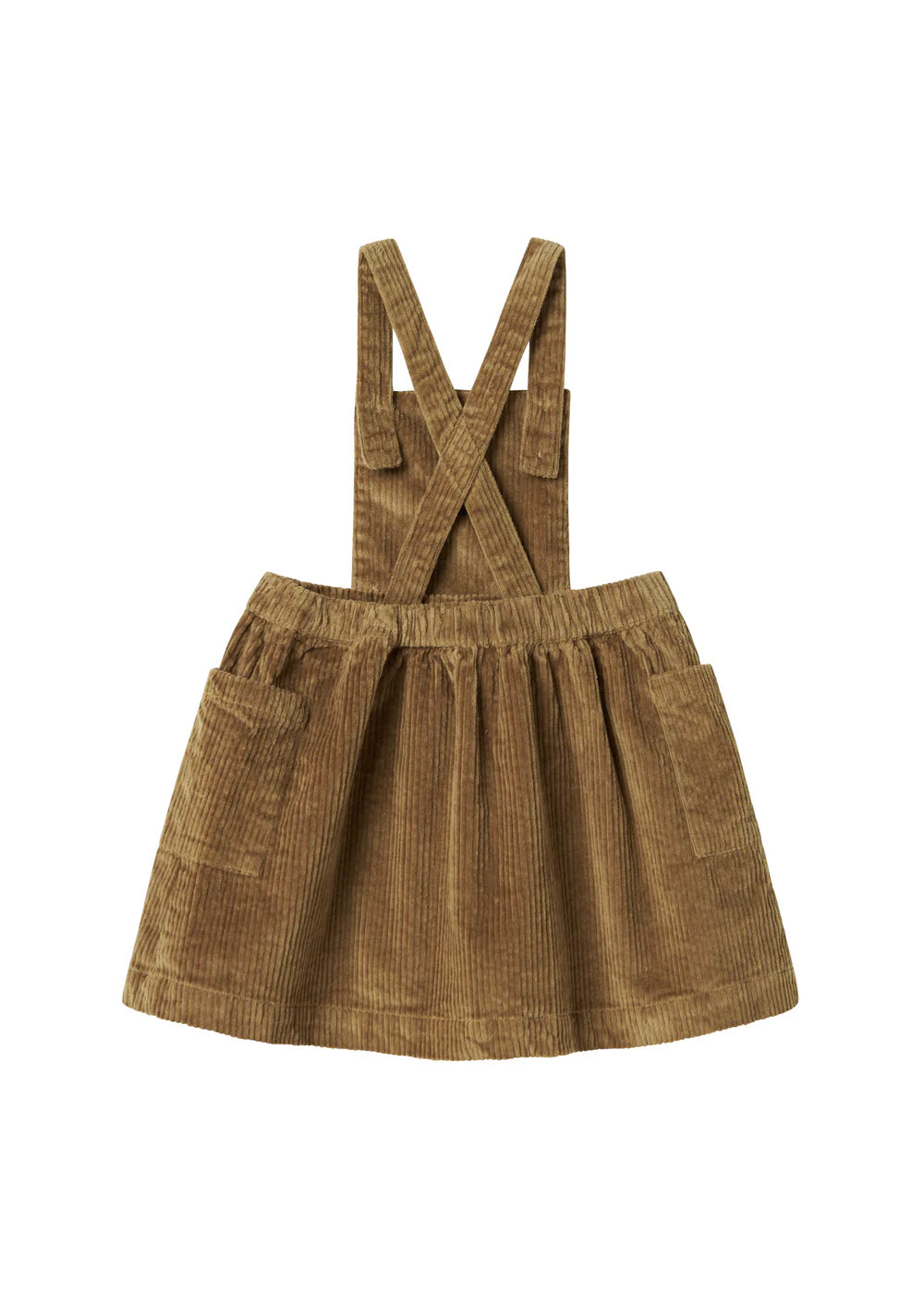 Sibi Skirt & Takari Scarf Shirt Set- Bronze & Navy Check