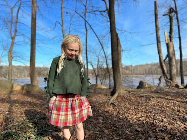 JAYCEE SKIRT IN AUTUMN PLAID