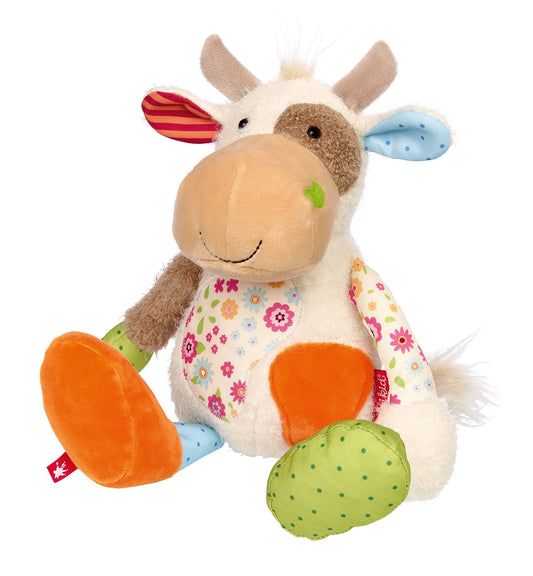 Patchwork Cow Plush Toy