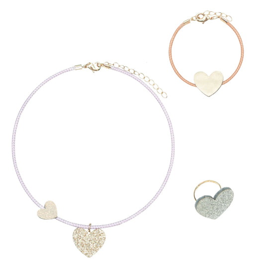 HEART JEWLERY SET