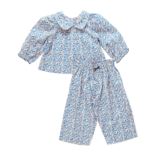 Baby Girls Dawson 2-Piece Set || Blue Climbing Floral