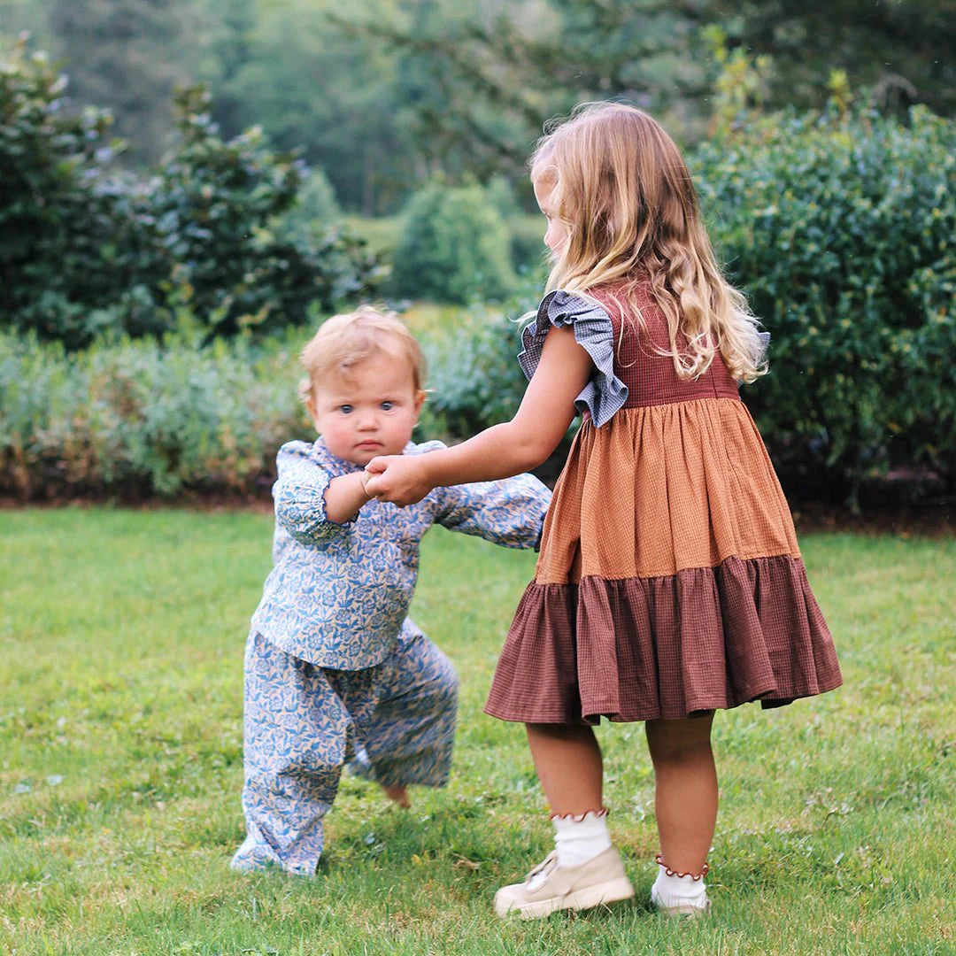 Baby Girls Dawson 2-Piece Set || Blue Climbing Floral