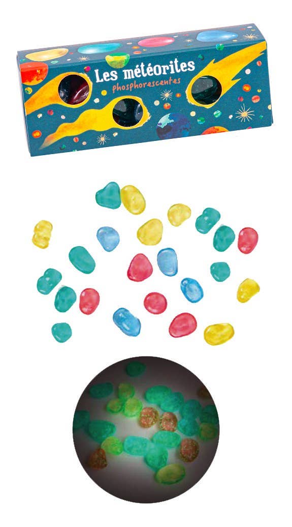 Box W/12 Glow in the Dark Meteorites Sets