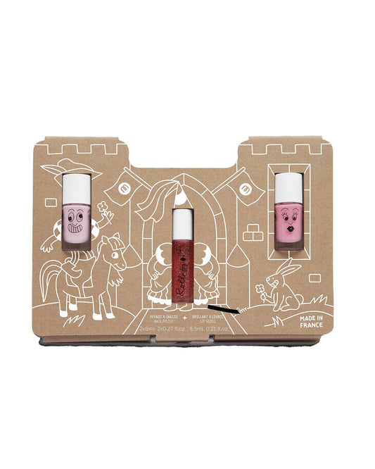 Nailpolish and Lip Gloss Set for Kids || PRINCESS CASTLE