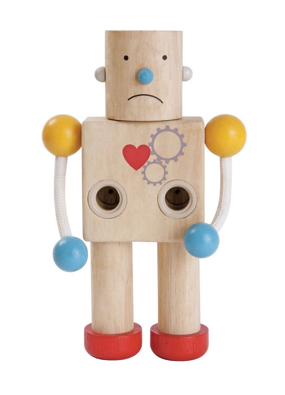 Build -A- Robot Wood Construction Toy