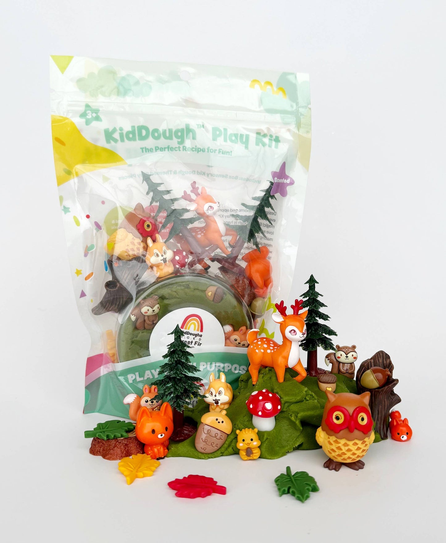 Forest Friends Kid Dough Play Kit