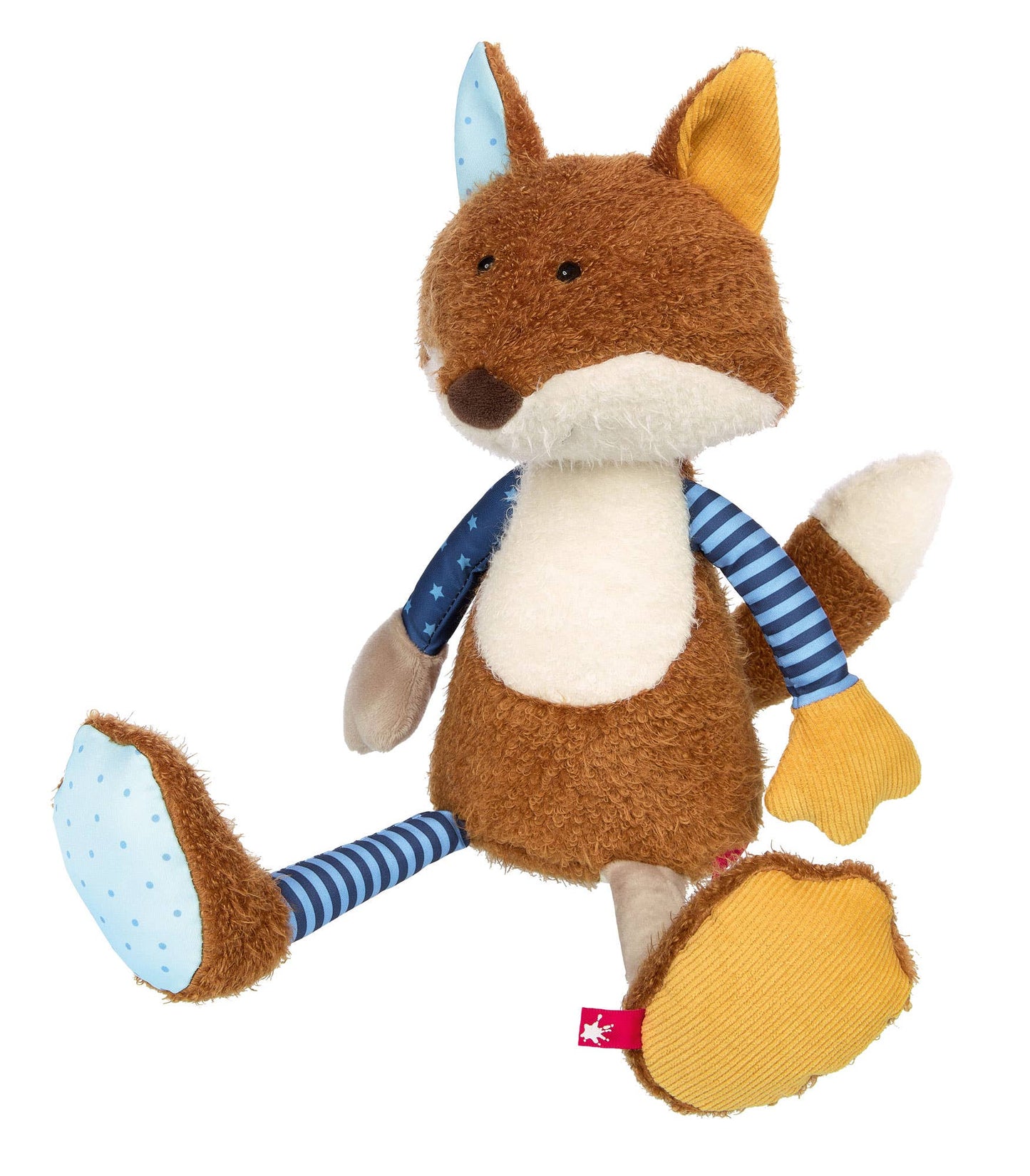 Patchwork Young Fox Plush Toy