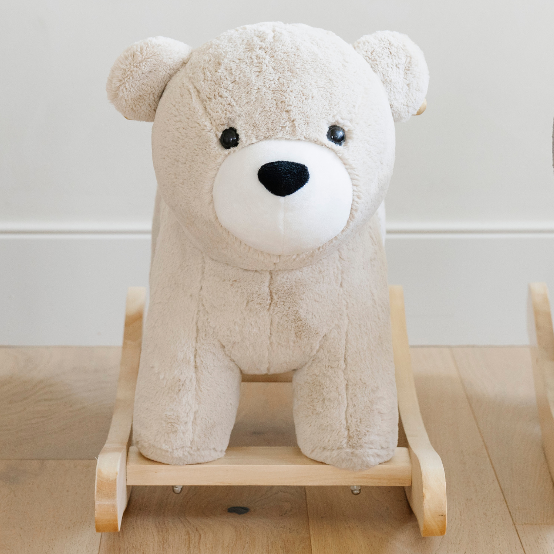 Bear Stuffed Animal Rocker