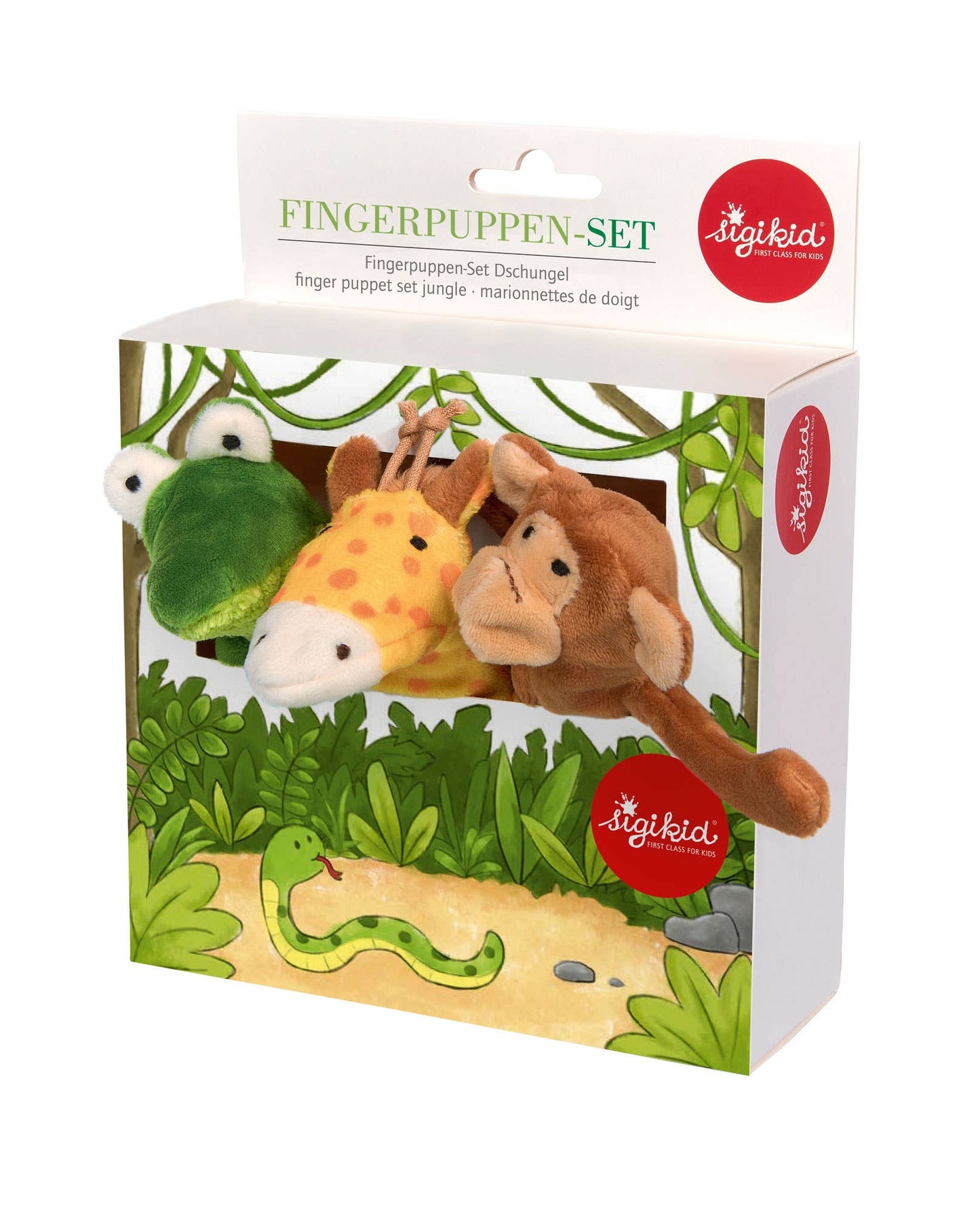 Finger Puppet Set Jungle