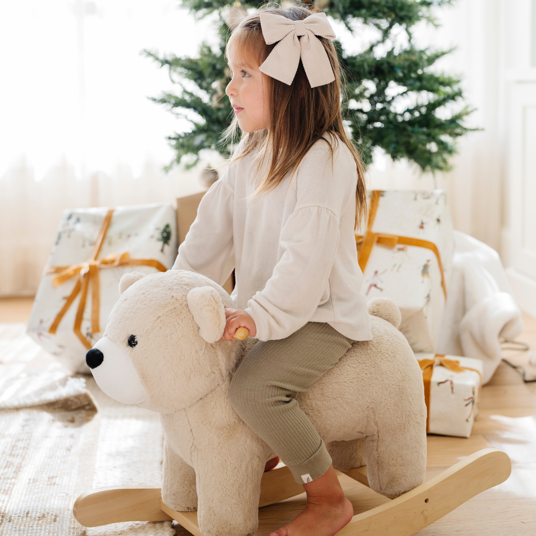 Bear Stuffed Animal Rocker