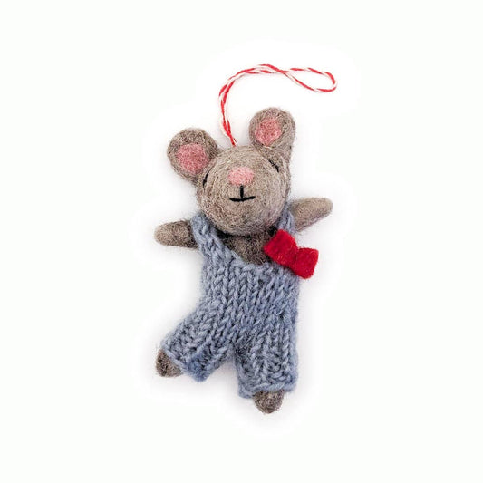 Alex the Dancer Mouse Eco Ornaments