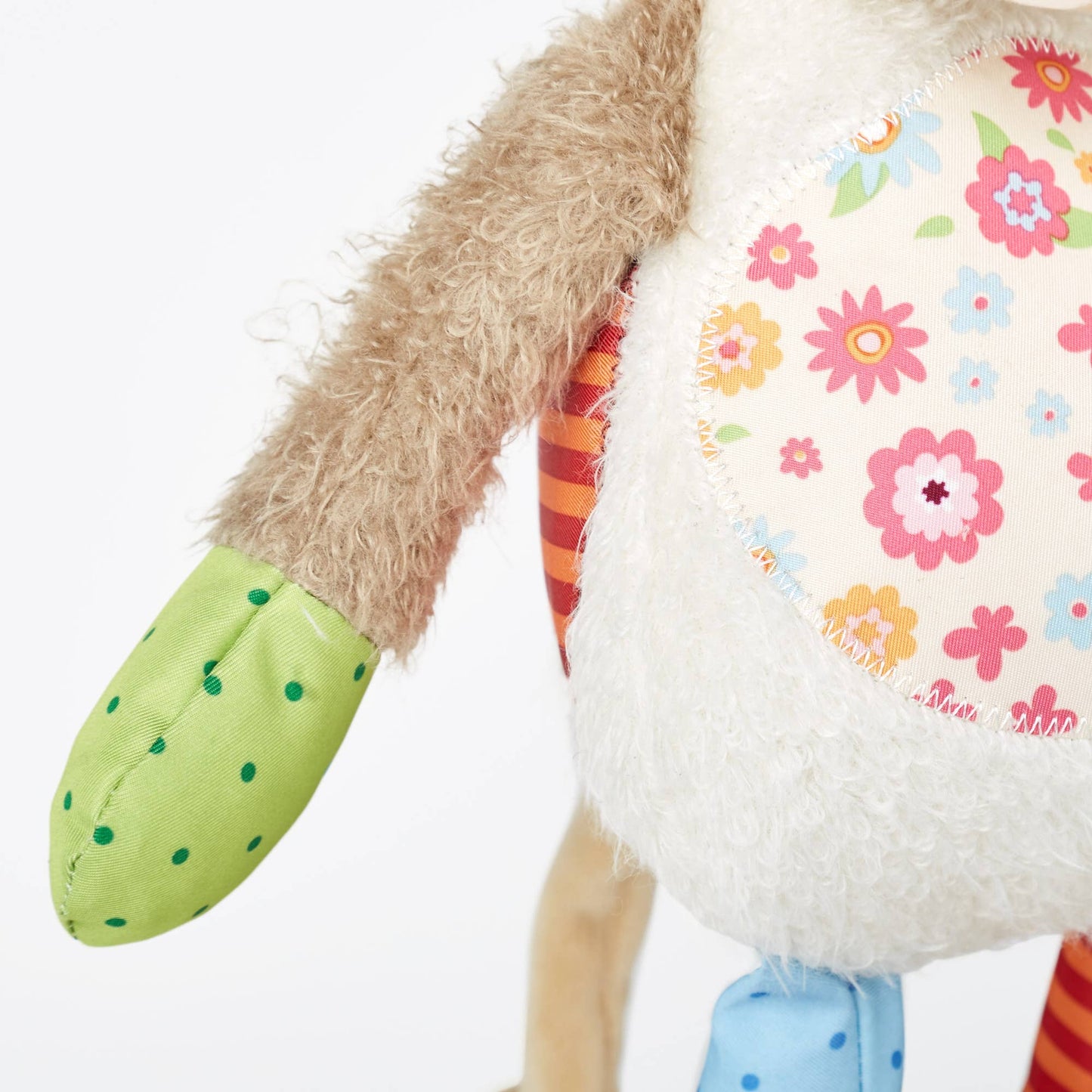 Patchwork Cow Plush Toy