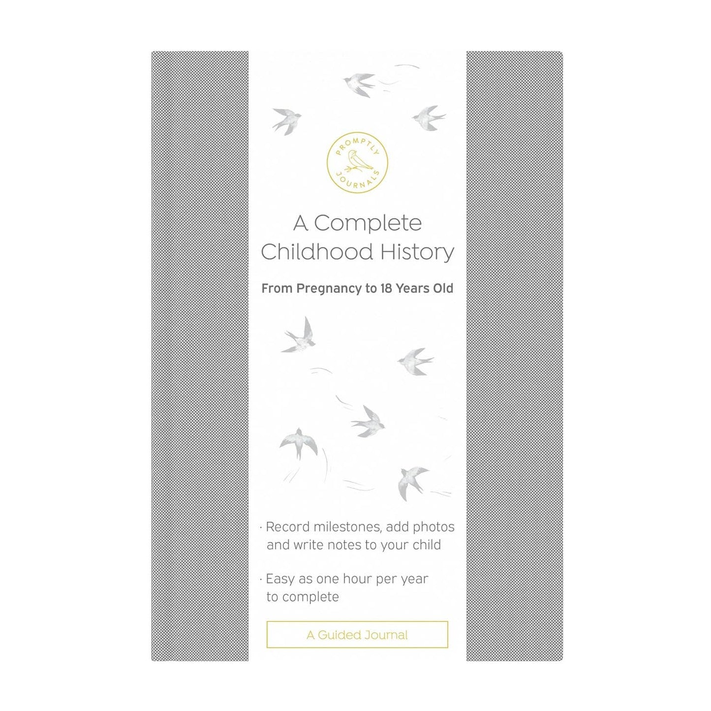 A Complete Childhood History: Pregnancy to 18 Years Journal : Dusty Rose Linen