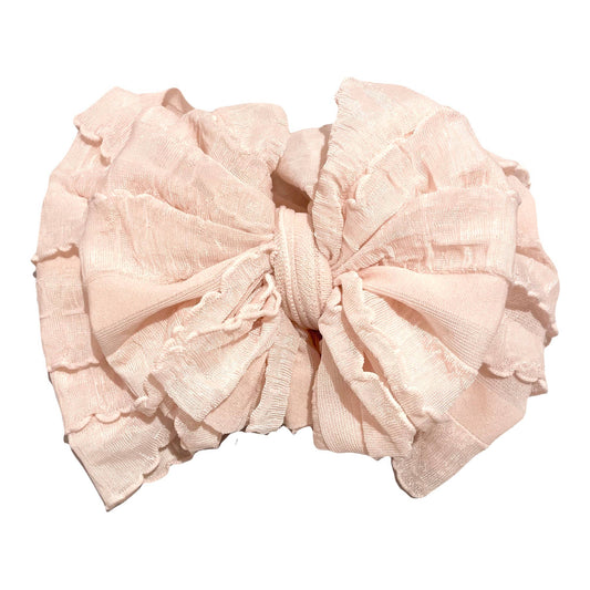 Peachy Keen Ruffled Headband