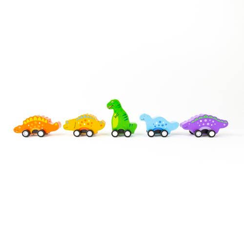 Pull Back Dino Racers - Set of 5