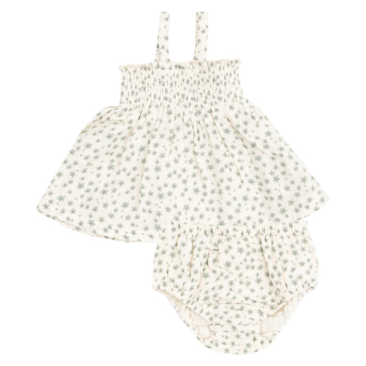 Smocked Top & Bloomer || Simple Floral