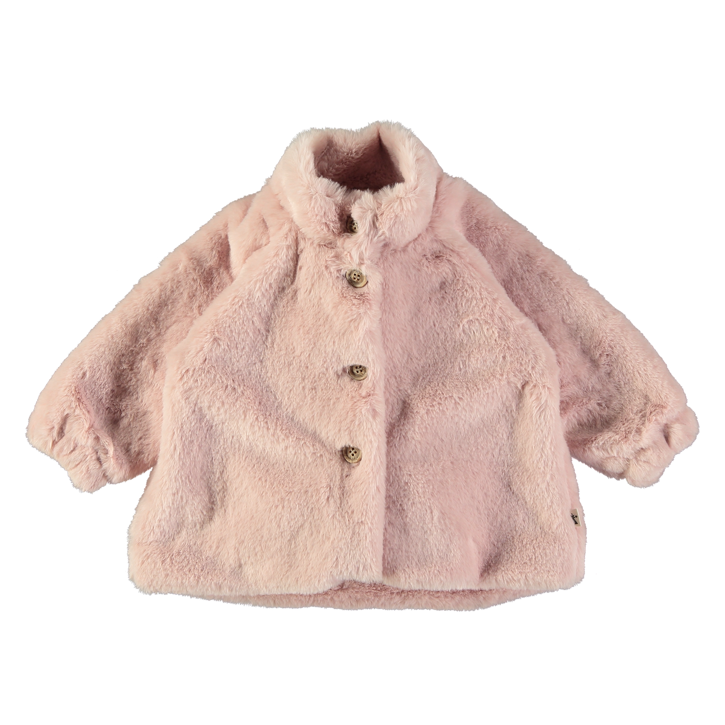Petit Indi Pink Faux Fur Coat