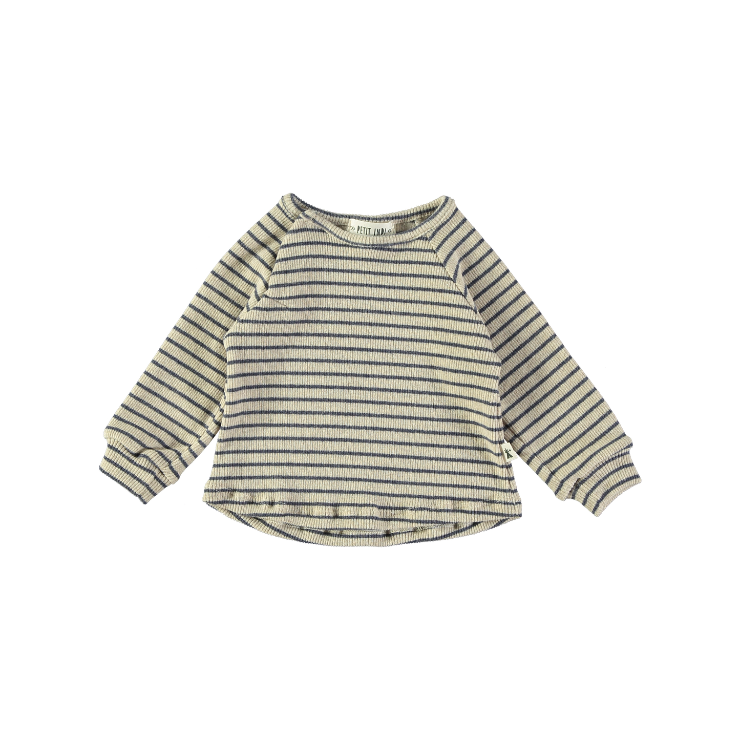 Long Sleeve Ribbed Stripe T-Shirt