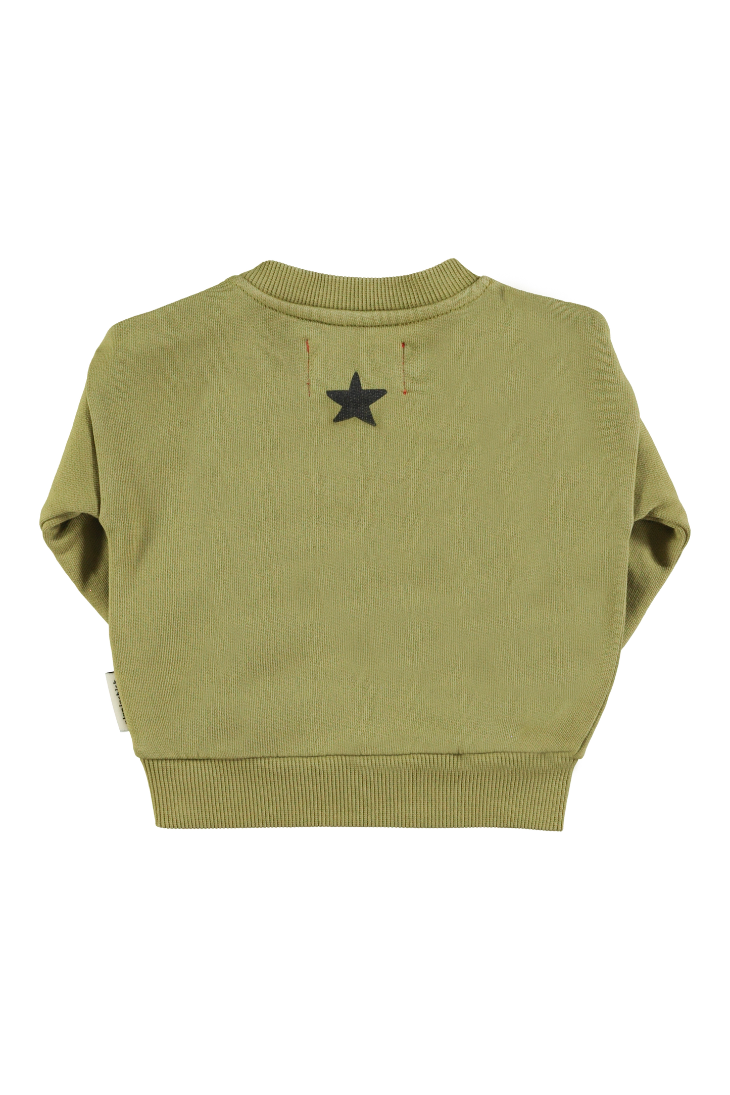 Sweatshirt | Olive Green w/ Tiger Print