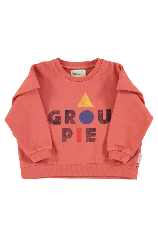 Sweatshirt | Pink w/ "Groupie" Print