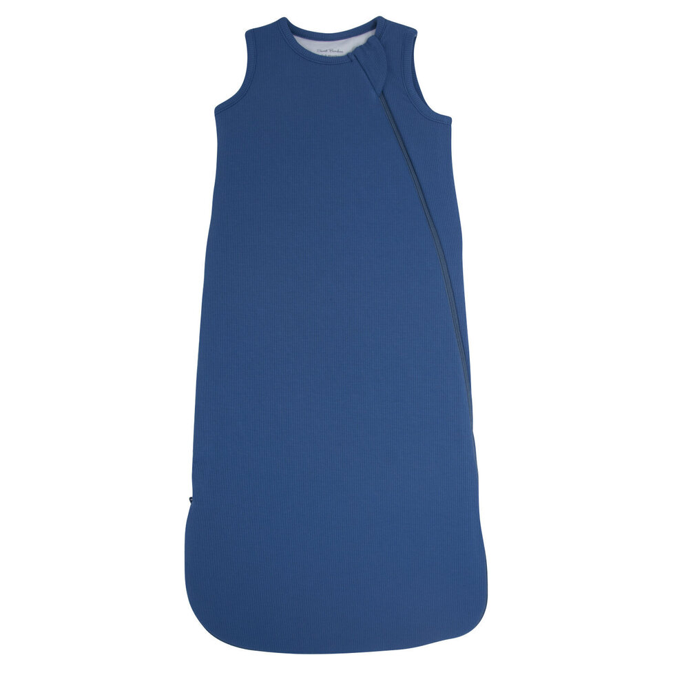 Bamboo Ribbed Sleep Sack || Captain Blue