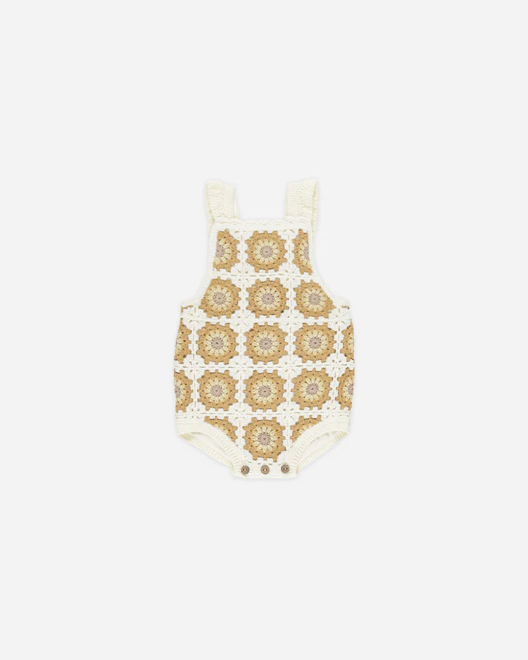 Crochet Romper || Marigold Daisy