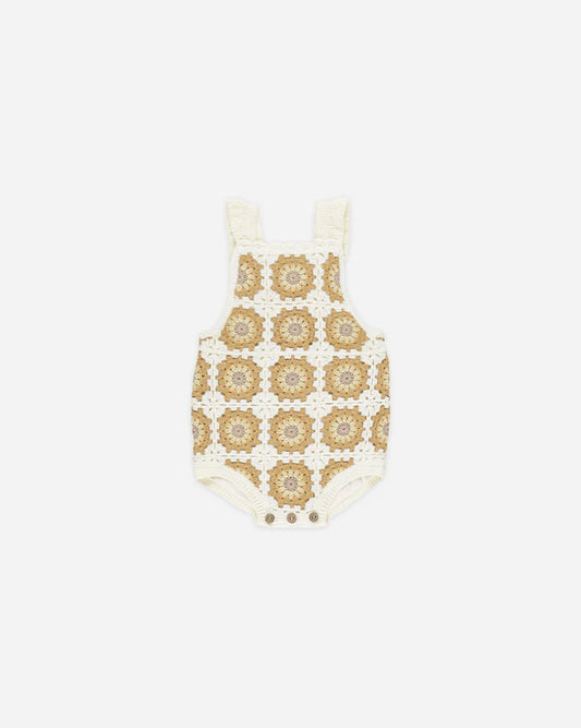Crochet Romper || Marigold Daisy