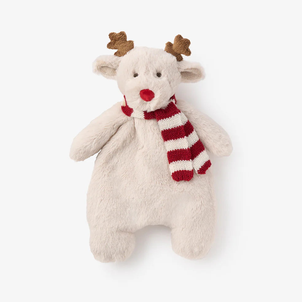 'Tinsel' the Reindeer Smuggler Plush Security Blanket w/Gift Box