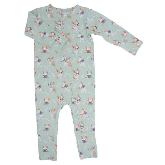 Bamboo Convertible Romper || Frenchie Fun