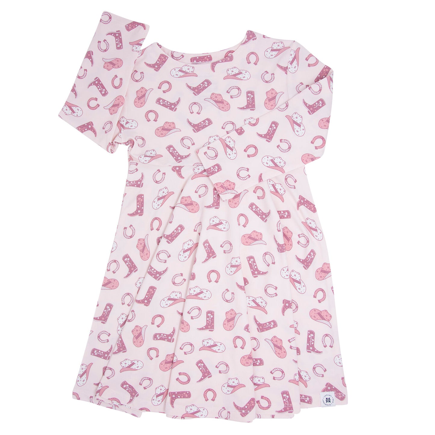 BAMBOO SWIRLY GIRL DRESS GWEN