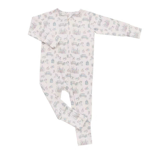 Bamboo Zipper Convertible Romper || Fairy Godmother