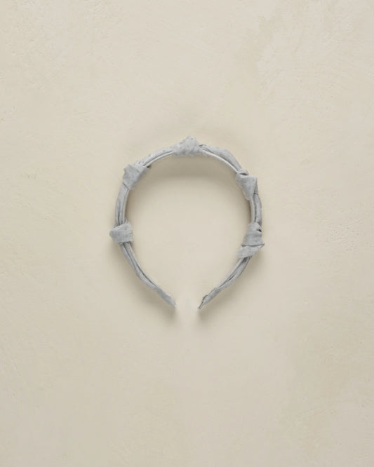 Pleated Headband || Powder Blue