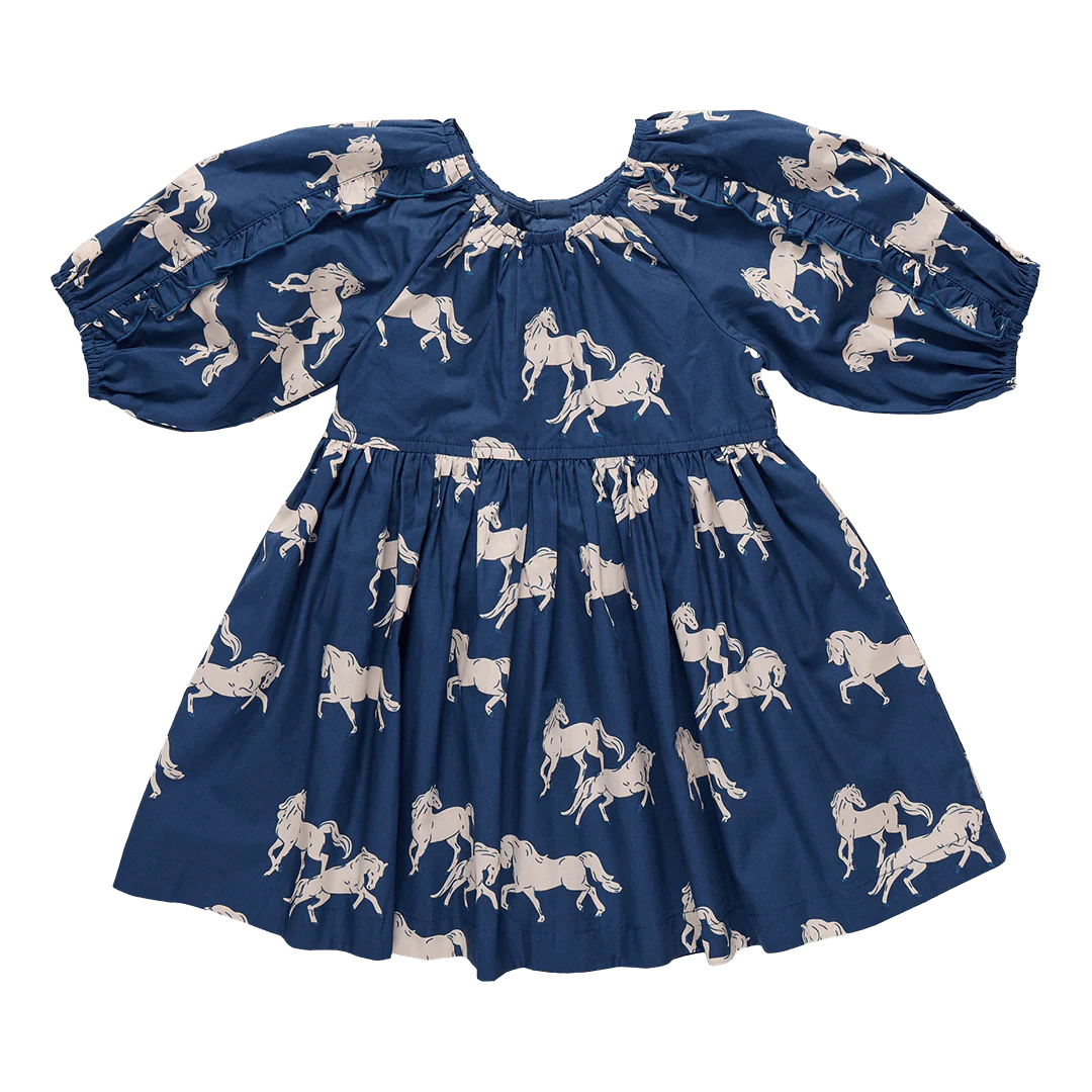 Girls Katya Dress || Horses