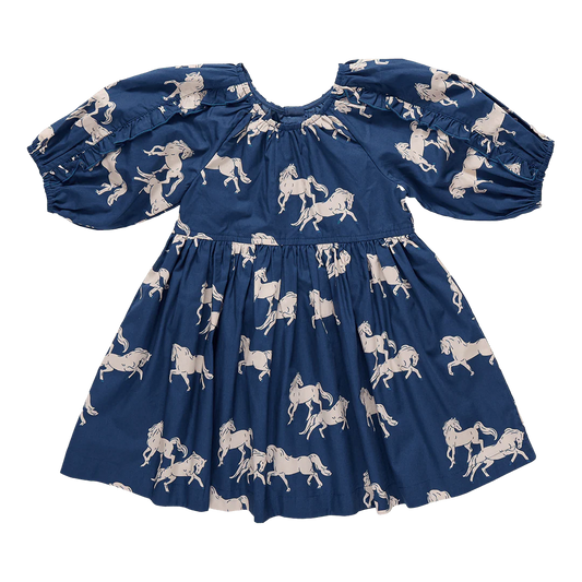 Girls Katya Dress || Horses