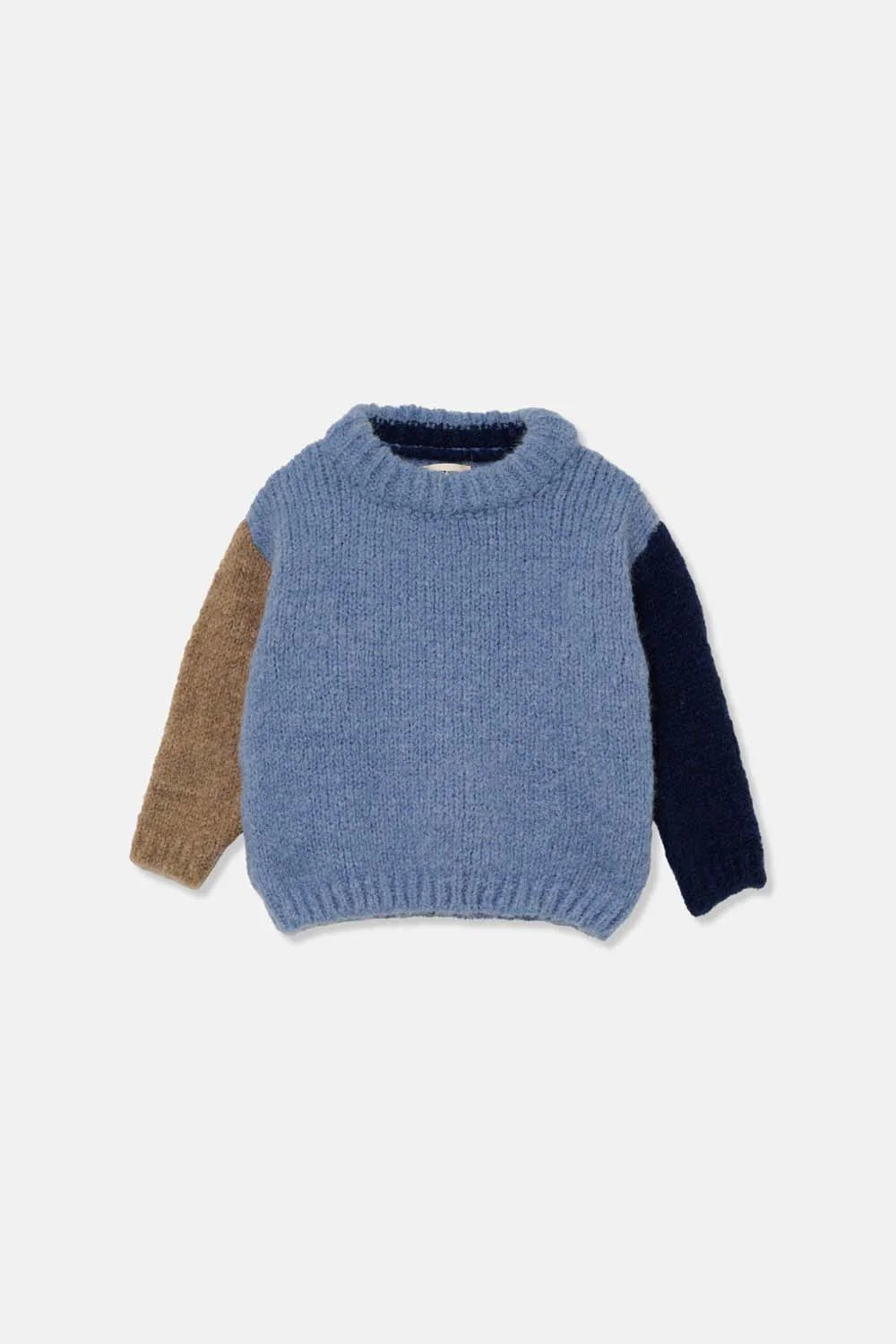 TRICOT COLORBLOCK BABY SWEATER