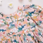 Girls Evelyn Dress || Watercolor Floral