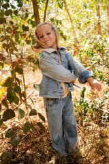 Patchwork Denim Pants || Stars