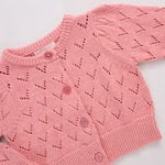 Baby Girls Connie Sweater || Pink