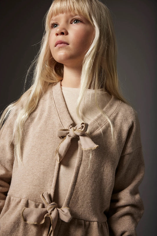 Soft Brushed Knit Sweater & Pant Set || Stone