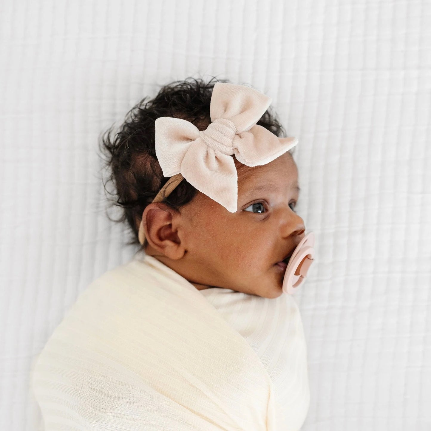 Velvet Bows - Headband Style Small