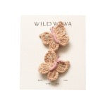 Crochet Clip Set || Butterfly