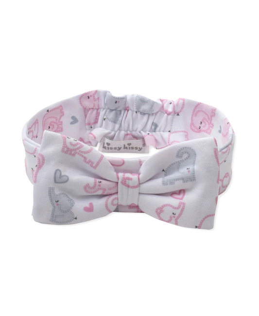 Baby Elephant Hearts Headband