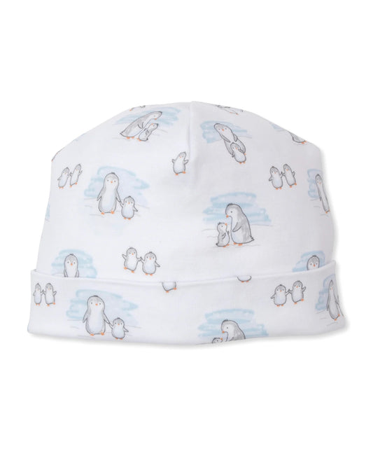 Snow Happy Penguin Blanket Blue