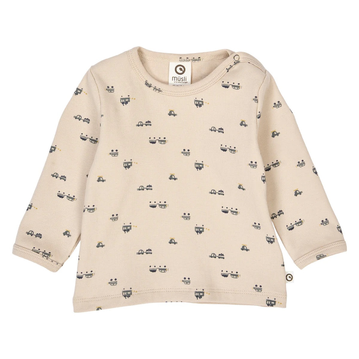 Baby Printed Rib Top || Auto