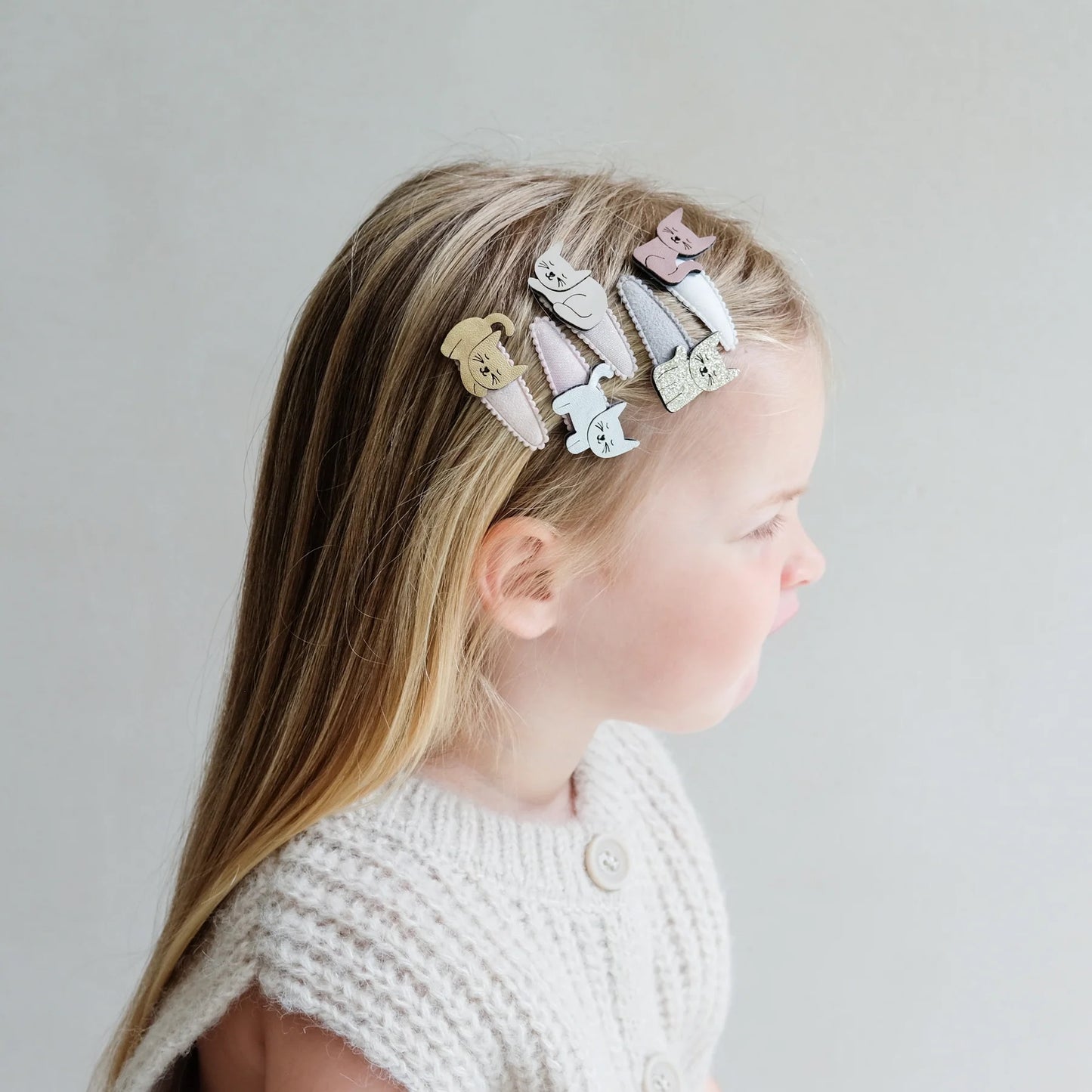 Kitty Cat Mini Clic Clacs Hair Accessories