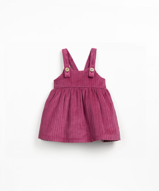 Rosy Corduroy Dress