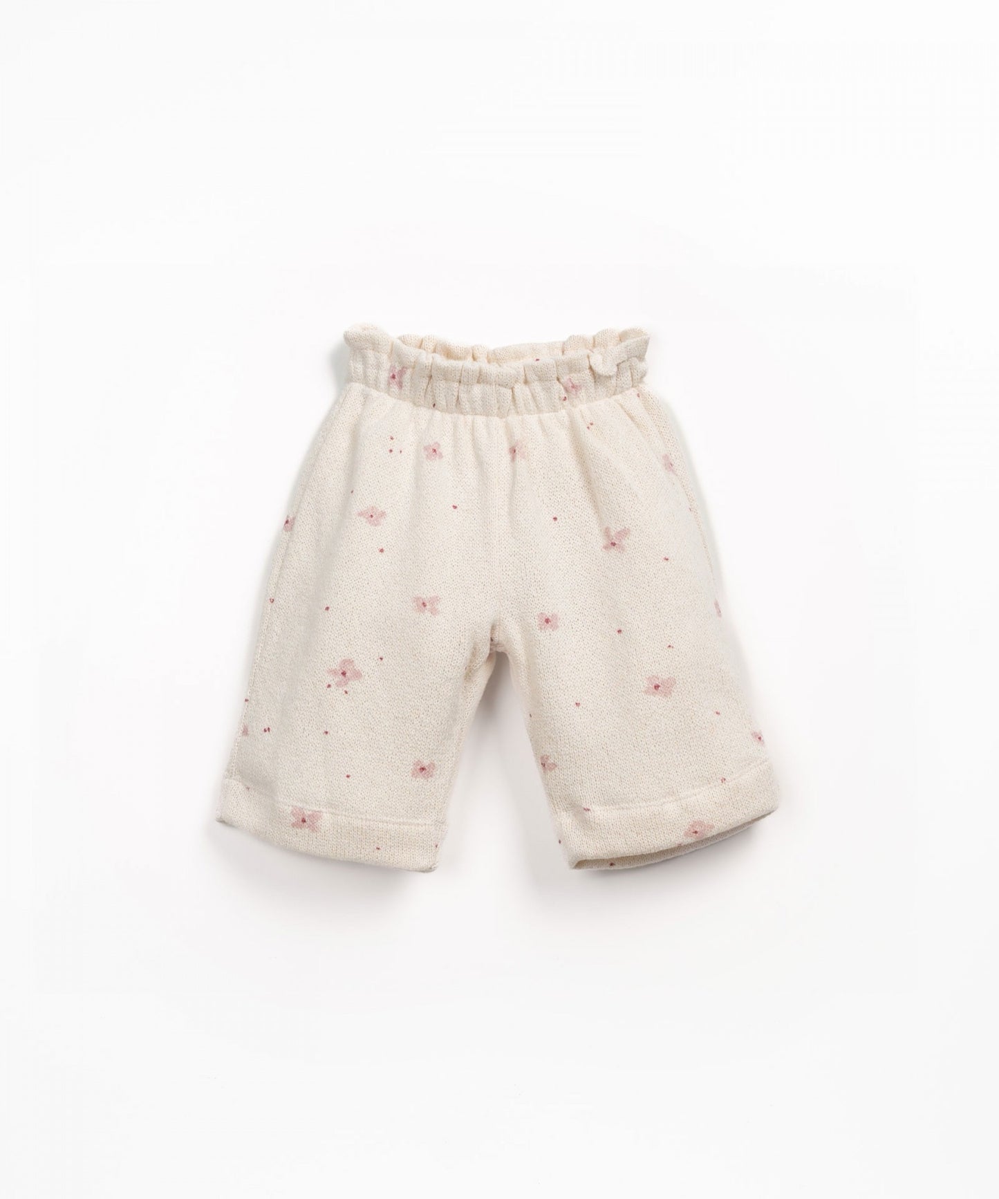 Printed Jersey Trousers || Flower Print