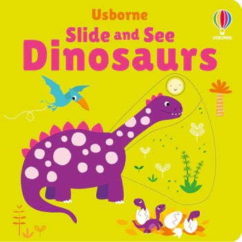 Usborne Slide and See Dinosaurs